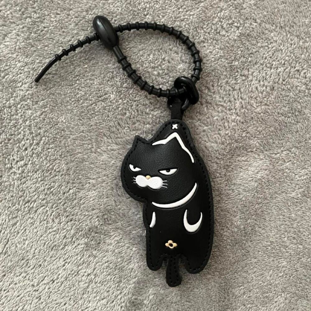 Grumpy Cat Bag Charm or Keychain